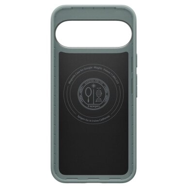 Google Pixel 10 / 10 Pro dėklas Spigen Thin Fit Mag, MagSafe – žalias 4