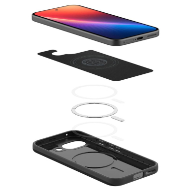 Spigen Thin Fit Mag MagSafe dėklas Google Pixel 9A - juodas 6