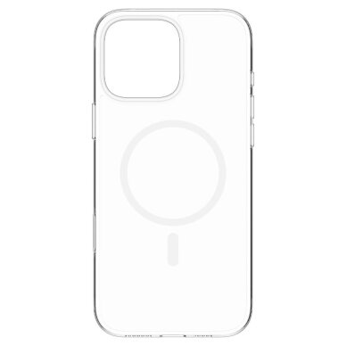 iPhone 16 Pro Spigen Thin Fit MagSafe dėklas – skaidrus / baltas 2 iPhone 16 Pro Spigen Thin Fit MagSafe dėklas – skaidrus / baltas 2