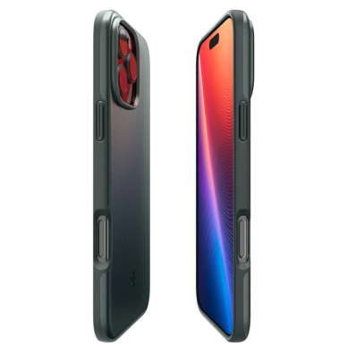 Spigen Thin Fit MagSafe Dėklas skirtas iPhone 16 Pro - Žalias 6