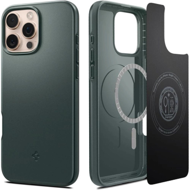 Spigen Thin Fit MagSafe Dėklas skirtas iPhone 16 Pro - Žalias
