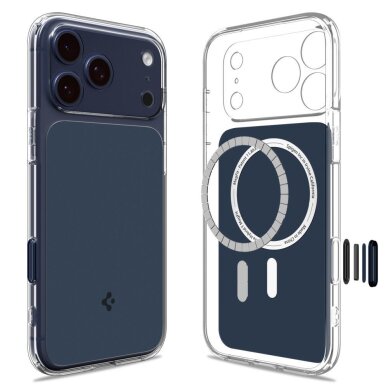 iPhone 17 Pro Spigen Thin Fit MagSafe dėklas – skaidrus tamsiai mėlynas 1 iPhone 17 Pro Spigen Thin Fit MagSafe dėklas – skaidrus tamsiai mėlynas 1