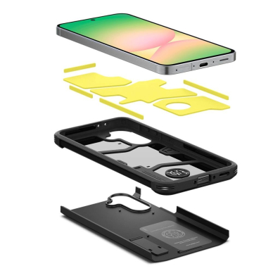 Spigen Tough Armor Dėklas skirtas Samsung Galaxy A56 5G - Juodas 5