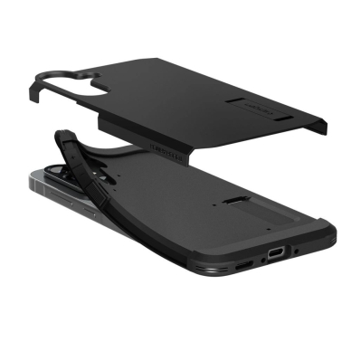 Spigen Tough Armor Dėklas skirtas Samsung Galaxy A56 5G - Juodas 8 Spigen Tough Armor Dėklas skirtas Samsung Galaxy A56 5G - Juodas 8
