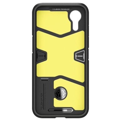 Samsung Galaxy Xcover 7 Pro dėklas Spigen Tough Armor – juodas 3