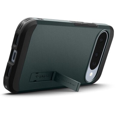Google Pixel 10 / 10 Pro dėklas Spigen Tough Armor Mag, MagSafe – žalias 10