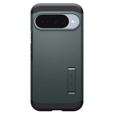 Google Pixel 10 / 10 Pro dėklas Spigen Tough Armor Mag, MagSafe – žalias 2