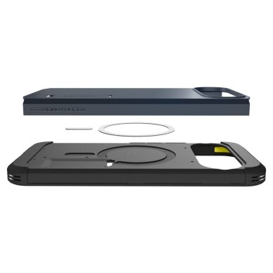 Google Pixel 10 Pro XL Spigen Tough Armor Mag MagSafe dėklas – grafito spalvos 9 Google Pixel 10 Pro XL Spigen Tough Armor Mag MagSafe dėklas – grafito spalvos 9