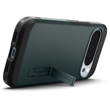 Google Pixel 10 Pro XL Spigen Tough Armor Mag MagSafe dėklas – žalias 10 Google Pixel 10 Pro XL Spigen Tough Armor Mag MagSafe dėklas – žalias 10