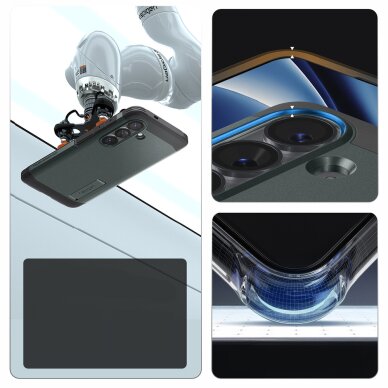 Samsung Galaxy S26+ Spigen Tough Armor Mag MagSafe dėklas – žalias 12 Samsung Galaxy S26+ Spigen Tough Armor Mag MagSafe dėklas – žalias 12