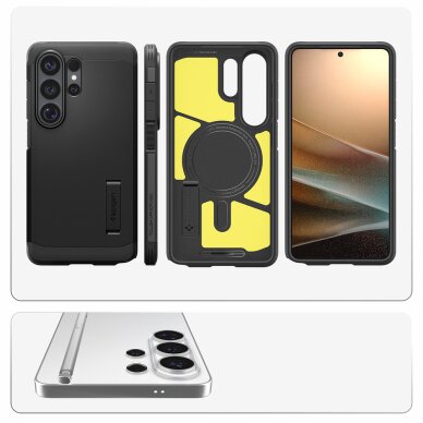 Samsung Galaxy S26 Ultra Spigen Tough Armor Mag MagSafe dėklas – juodas 9 Samsung Galaxy S26 Ultra Spigen Tough Armor Mag MagSafe dėklas – juodas 9