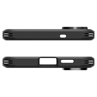 Samsung Galaxy S25 Edge Spigen Tough Armor MagSafe dėklas - juodas 5