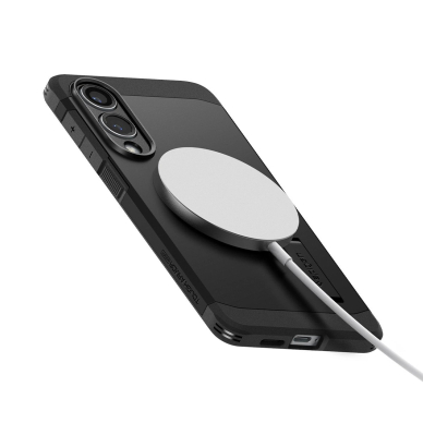 Samsung Galaxy S25 Edge Spigen Tough Armor MagSafe dėklas - juodas 6