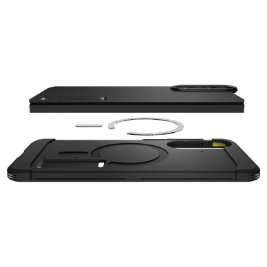 Samsung Galaxy S25 Edge Spigen Tough Armor MagSafe dėklas - juodas 8