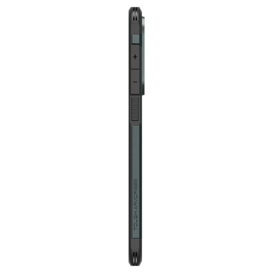 Samsung Galaxy S25 Edge Spigen Tough Armor MagSafe dėklas - žalias/juodas 3