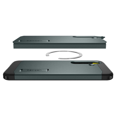 Spigen Tough Armor MagSafe Dėklas Samsung Galaxy S25+ - Žalias 18