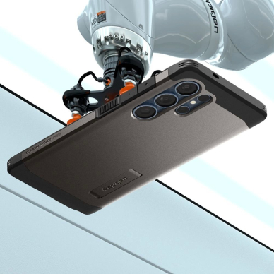 Spigen Tough Armor MagSafe Dėklas Samsung Galaxy S25 Ultra - Pilkas 12 Spigen Tough Armor MagSafe Dėklas Samsung Galaxy S25 Ultra - Pilkas 12