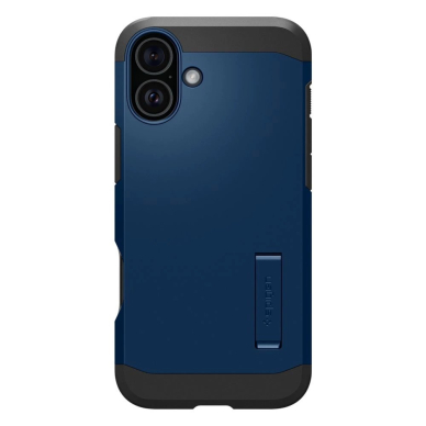 Spigen Tough Armor MagSafe Dėklas su stoveliu skirtas iPhone 16 - Mėlynas 2