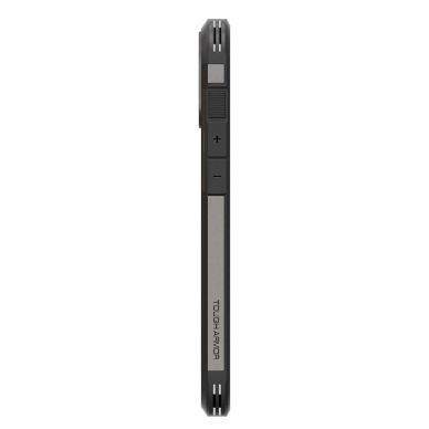 Spigen Tough Armor MagSafe Dėklas su stoveliu skirtas iPhone 16 - gunmetal 6
