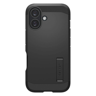 Spigen Tough Armor MagSafe Dėklas su stoveliu skirtas iPhone 16 Plus - Juodas 1