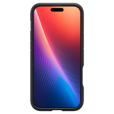 Spigen Tough Armor MagSafe Dėklas su stoveliu skirtas iPhone 16 Pro Max - Tamsiai Pilkas 2