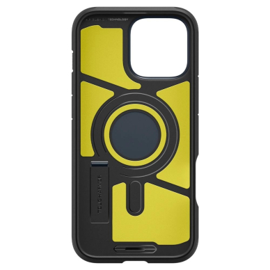 Spigen Tough Armor MagSafe Dėklas su stoveliu skirtas iPhone 16 Pro Max - Tamsiai Pilkas 3