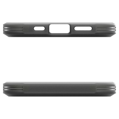 iPhone 16e – Spigen Tough Armor MagSafe dėklas - Skaidriai pilkas 6