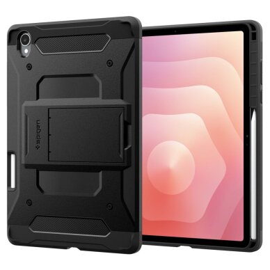 Samsung Galaxy Tab S11 11.0 X730 / X736 Spigen Tough Armor Pro dėklas – juodas 1 Samsung Galaxy Tab S11 11.0 X730 / X736 Spigen Tough Armor Pro dėklas – juodas 1