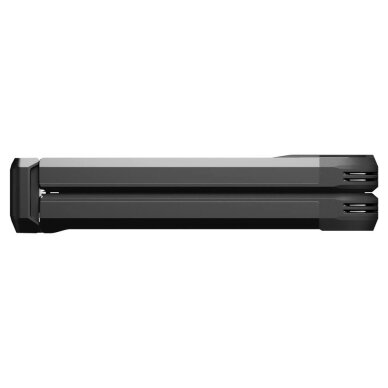Samsung Galaxy Z Flip 7 dėklas Spigen Tough Armor Pro Mag, MagSafe – juodas 14