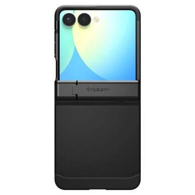 Samsung Galaxy Z Flip 7 dėklas Spigen Tough Armor Pro Mag, MagSafe – juodas 2