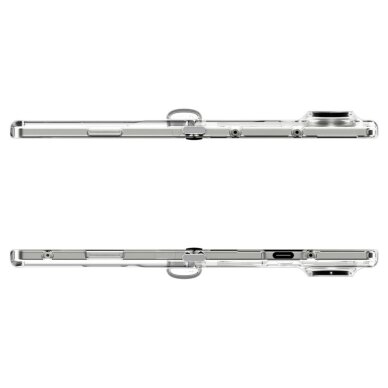 Samsung Galaxy Z Fold7 Spigen Tough Armor Pro Mag MagSafe dėklas – skaidrus ir baltas 6 Samsung Galaxy Z Fold7 Spigen Tough Armor Pro Mag MagSafe dėklas – skaidrus ir baltas 6