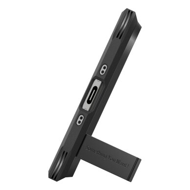 iPhone 17 Air dėklas Spigen Tough Armor „T“ su MagSafe – juodas 5 iPhone 17 Air dėklas Spigen Tough Armor „T“ su MagSafe – juodas 5