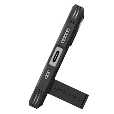 iPhone 17 dėklas Spigen Tough Armor "T", MagSafe – juodas 6 iPhone 17 dėklas Spigen Tough Armor "T", MagSafe – juodas 6