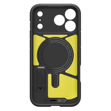 iPhone 17 Pro Max Spigen Tough Armor “T” MagSafe dėklas – pilkas 1 iPhone 17 Pro Max Spigen Tough Armor “T” MagSafe dėklas – pilkas 1