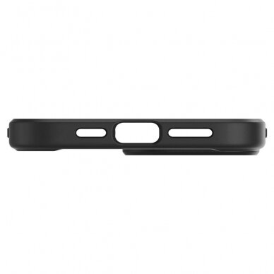 Aykštos kokybės dėklas Spigen Ultra Hybrid iPhone 13 Pro Juodas 4
