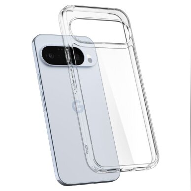 Google Pixel 10 / 10 Pro dėklas Spigen Ultra Hybrid – skaidrus 7