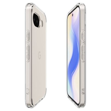 Google Pixel 10A Spigen Ultra Hybrid dėklas – skaidrus 5 Google Pixel 10A Spigen Ultra Hybrid dėklas – skaidrus 5