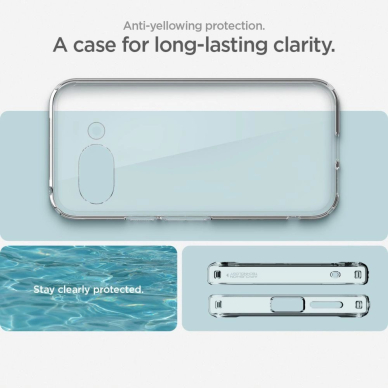 Spigen Ultra Hybrid dėklas Google Pixel 9A - permatomas 10