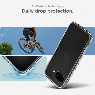 Spigen Ultra Hybrid dėklas Google Pixel 9A - permatomas 11