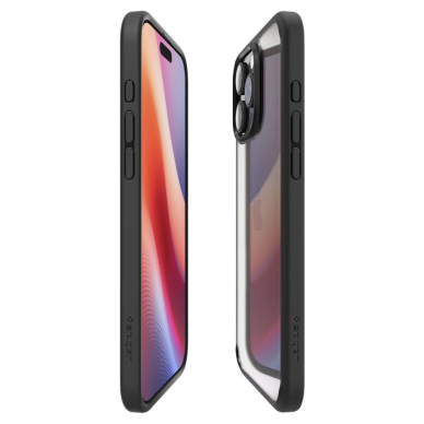 Spigen Ultra Hybrid Dėklas skirtas iPhone 16 Pro Max - Matinis Juodas 5