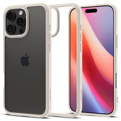 Spigen Ultra Hybrid Dėklas skirtas iPhone 16 Pro Max - titanium