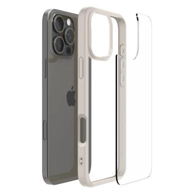 Spigen Ultra Hybrid Dėklas skirtas iPhone 16 Pro - titanium 8