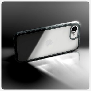 iPhone 16E dėklas Spigen Ultra Hybrid – pilkas 10