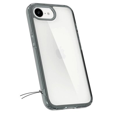 iPhone 16E dėklas Spigen Ultra Hybrid – pilkas 6