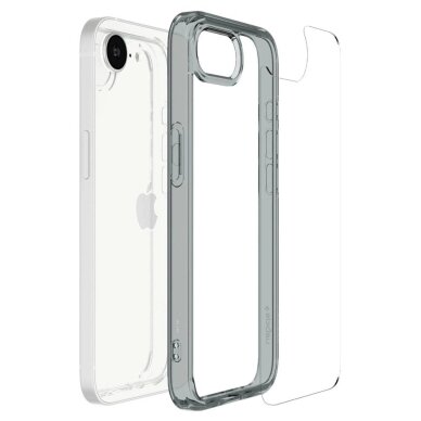 iPhone 16E dėklas Spigen Ultra Hybrid – pilkas 9 iPhone 16E dėklas Spigen Ultra Hybrid – pilkas 9