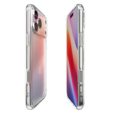 iPhone 17 Pro Max dėklas Spigen Ultra Hybrid – skaidrus 5