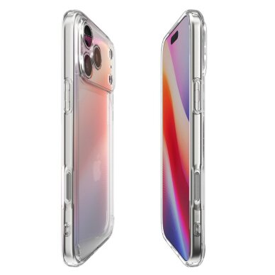 iPhone 17 Pro dėklas Spigen Ultra Hybrid – skaidrus 5