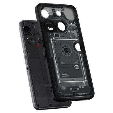 Nothing Phone 3 Zero One dėklas Spigen Ultra Hybrid – skaidrus 10
