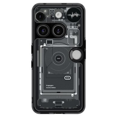 Nothing Phone 3 Zero One dėklas Spigen Ultra Hybrid – skaidrus 2
