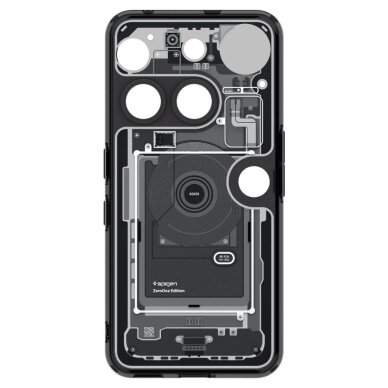 Nothing Phone 3 Zero One dėklas Spigen Ultra Hybrid – skaidrus 4